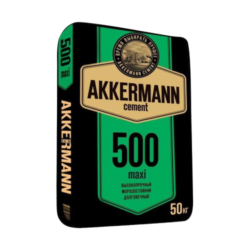 Цемент Akkermann ЦЕМ II/А-И 42,5Н (М 500)  50 кг