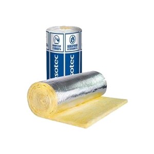 Мат кварцевый с покрытием алюминиевой фольгой ISOTEC Mat AL 4000*1200*100 (0,48 м.куб.)