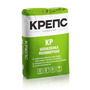Шпатлевка финишная белая полимерная КРЕПС КР, 20 кг