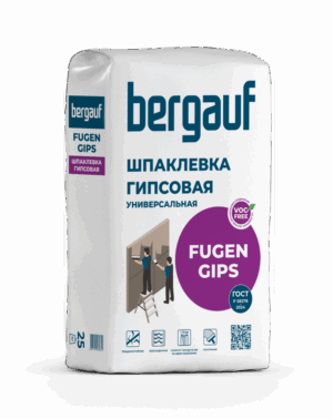Шпаклевка универсальная гипсовая "Bergauf Fugen Gips" 25кг